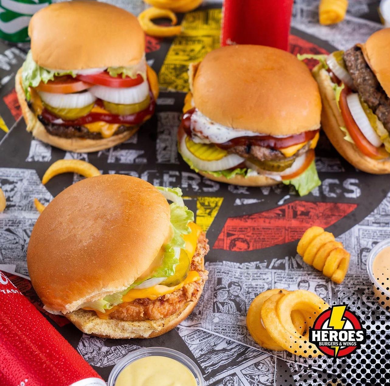 Heroes burgers & wings - صورة 3